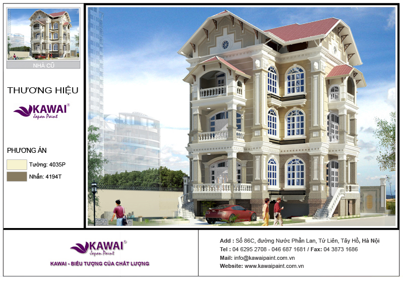 Mẫu nhà ngoại thất 03
