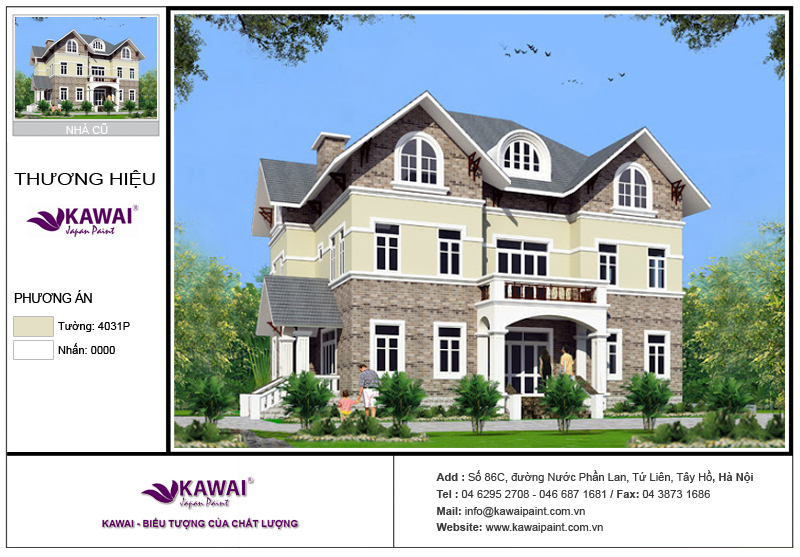 Mẫu nhà ngoại thất 04