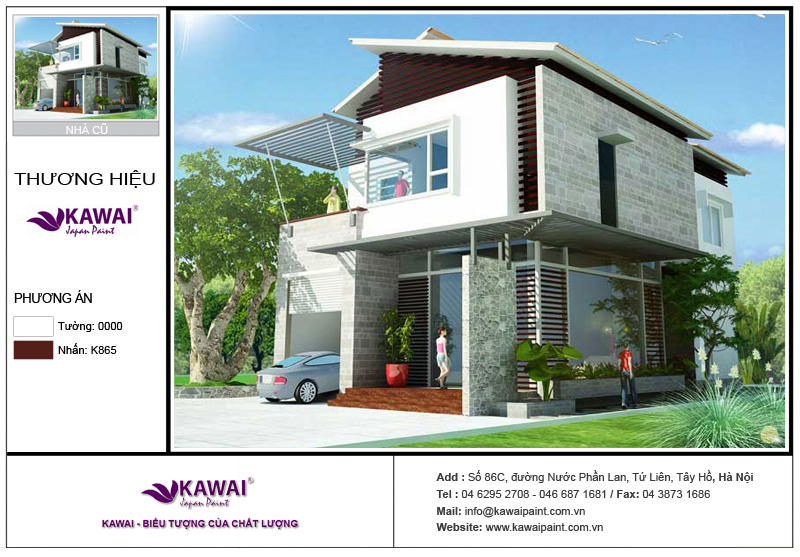 Mẫu nhà ngoại thất 08