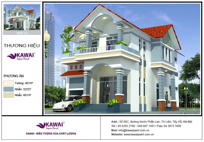 Mẫu nhà ngoại thất 09