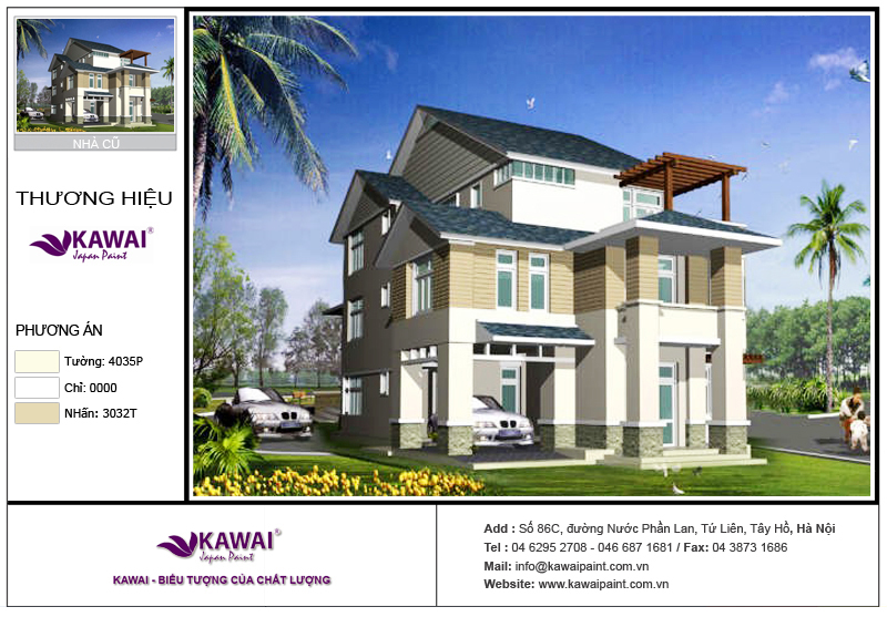 Mẫu nhà ngoại thất 34