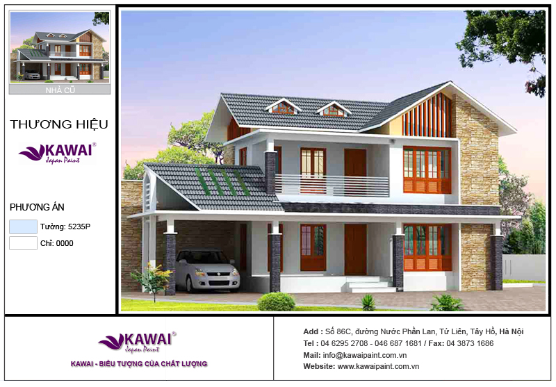 Mẫu nhà ngoại thất 35